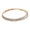 7" Gold & Crystal Rhinestone Stretch Bracelets, 2ct. by Bead Landing™